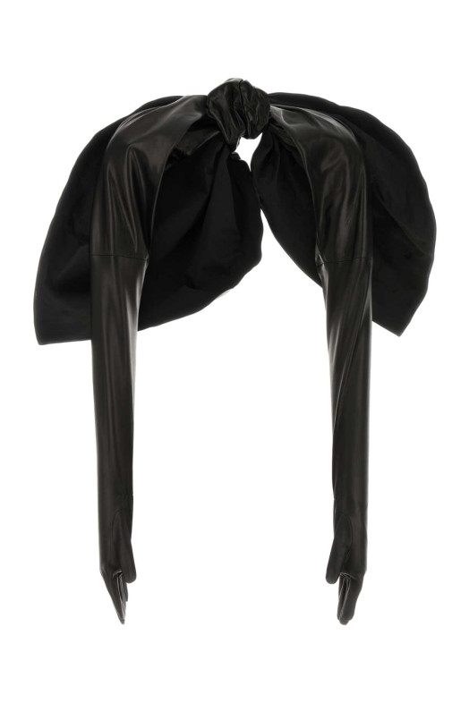 Черные перчатки из кожи наппа GIVENCHY (BW00U261W1)