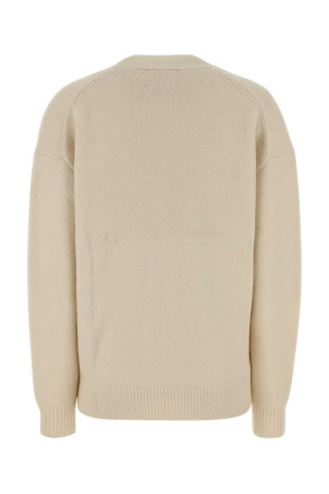 Кардиган Eborah из смеси альпаки цвета слоновой кости ISABEL MARANT ETOILE (CA0129FAD1L12E)