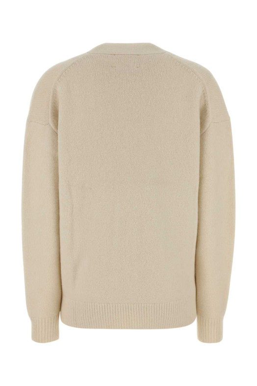 Кардиган Eborah из смеси альпаки цвета слоновой кости ISABEL MARANT ETOILE (CA0129FAD1L12E)