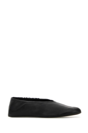 Black leather Stella ballerinas Black THE ROW (F1638N66SH02)