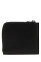 Black leather card holder JIL SANDER (J25UI0004P5995)