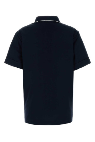Navy blue cotton polo shirt Blue PRADA (P963NSOOO173L)