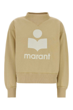 Beige cotton blend Moby sweatshirt ISABEL MARANT ETOILE (SW0003FAD1M04E)