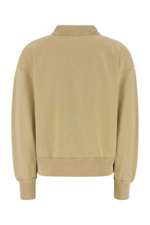 Бежевая толстовка из хлопковой смеси Moby ISABEL MARANT ETOILE (SW0003FAD1M04E)