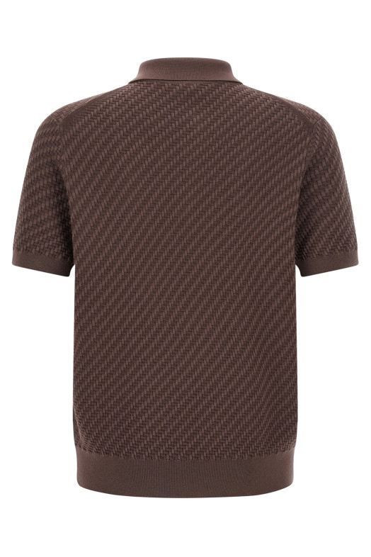 Плетение Поло Plot Brown BRIONI UMR20OPAK226700