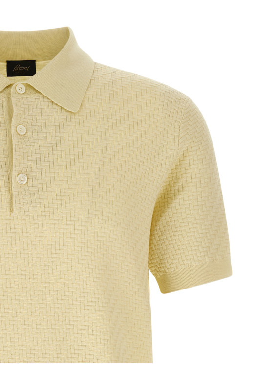 Плетение Поло Plot Yellow BRIONI UMR20OPAK229200