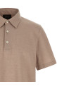 Хлопковая рубашка-поло Бежевая BRIONI UJSZ0LPA6279995