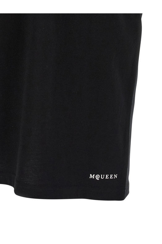 'Skull' T-shirt Black-grey