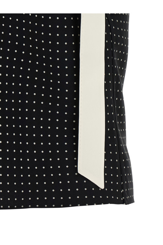 Бандо с тангенциальным вырезом Черно-серый TOM FORD TS2140FAP252NWG