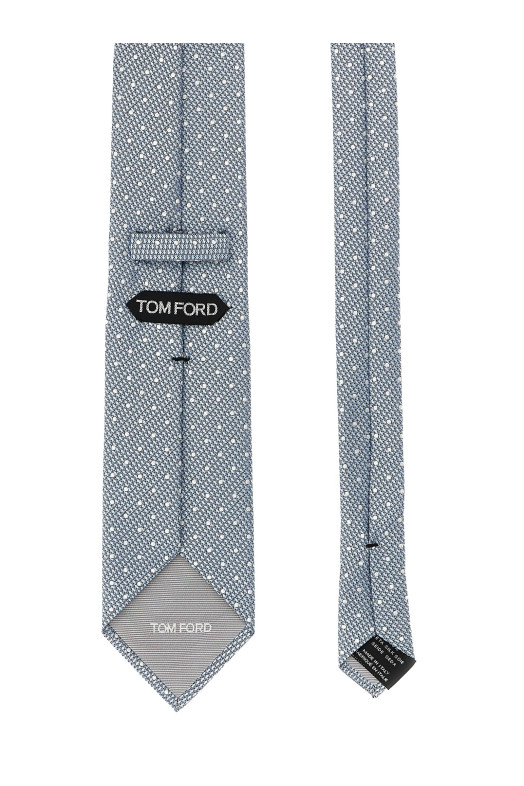 Полка дот tie BLUE TOM FORD STE001S0202UBM