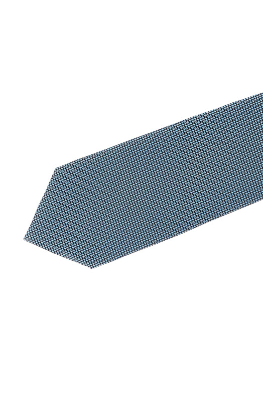 Жаккардовый галстук Синий TOM FORD STE001S0216UBF