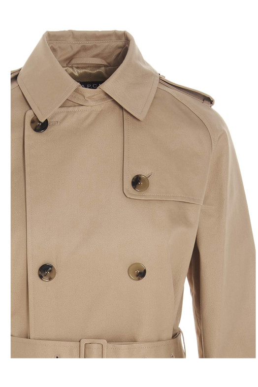 'Greta' trench coat Beige