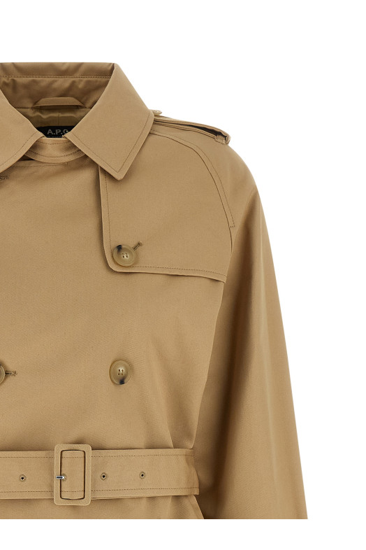 'Greta' trench coat Beige