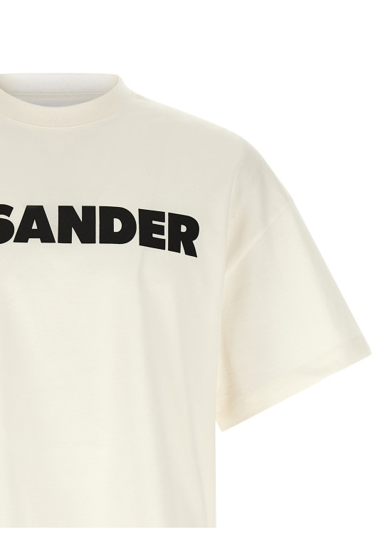 Футболка «Jil Sander» Черно-серая J22GC0221J20347102