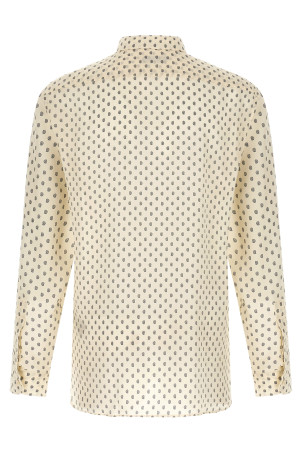 Сорочка з принтом «пейслі» Бежева TOM FORD HRN004FMS082WUC