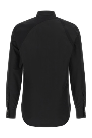 'T Chain Harness' shirt Black