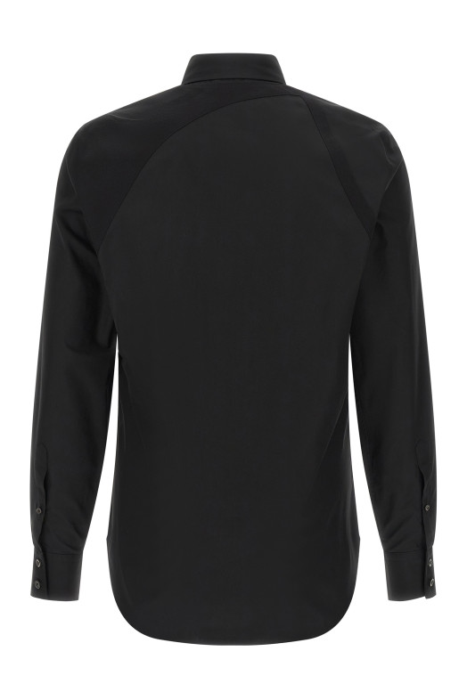 'T Chain Harness' shirt Black