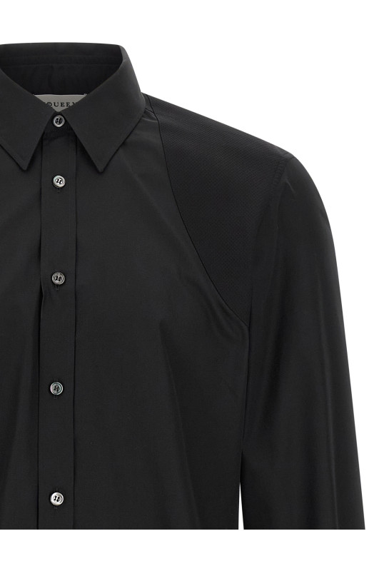 'T Chain Harness' shirt Black