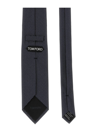 Жаккардовый галстук Синий TOM FORD STE001S0221UCC