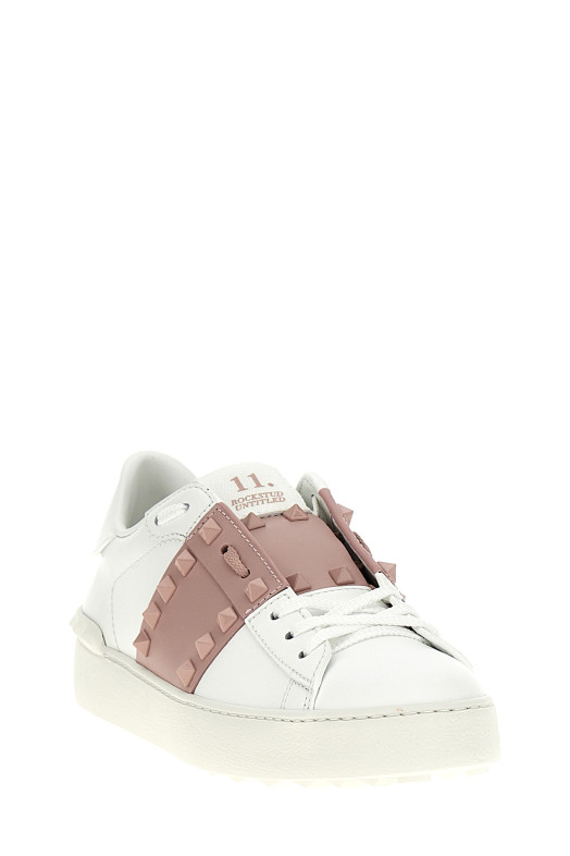 Кроссовки Valentino Garavani «Rockstud Untitled» Розовые W2S0A01LTU834