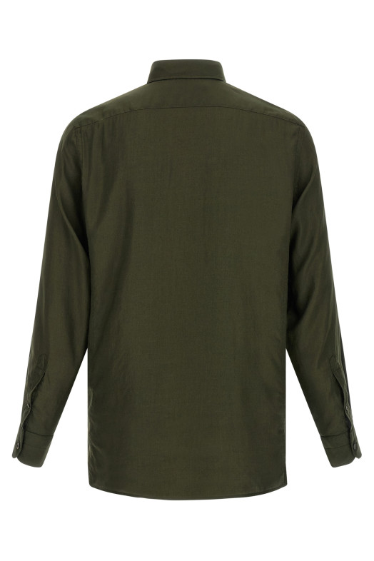Button-down shirt Green