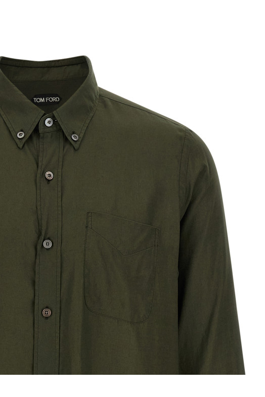 Button-down shirt Green