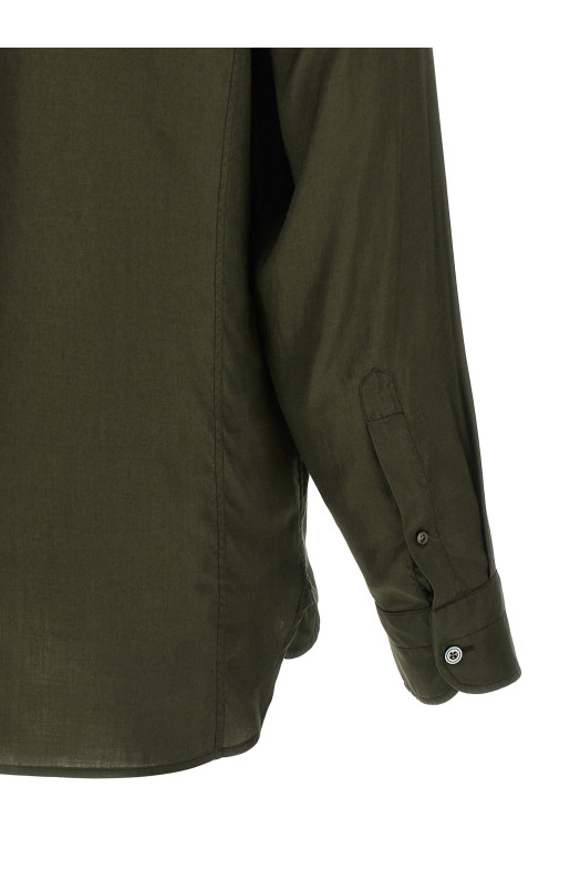 Button-down shirt Green