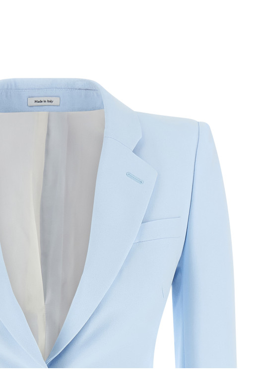 Single-breasted blazer BLUE