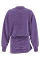 Faded sweatshirt dress Purple