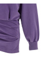 Faded sweatshirt dress Purple