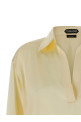 Шелковое поло желтого цвета TOM FORD TS2144FAX881YCM