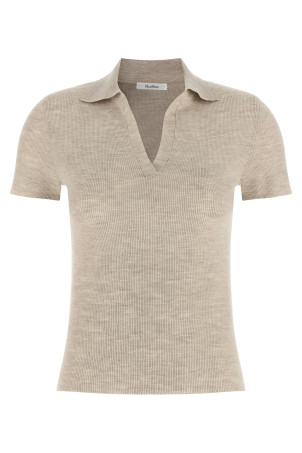 MAX MARA 'Mxmalbero' рубашка-поло Бежевый 2611361171600002