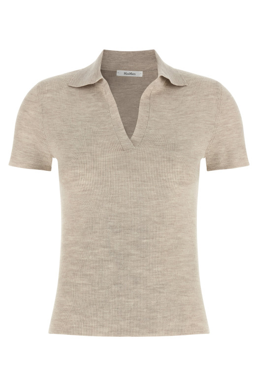 MAX MARA 'Mxmalbero' рубашка-поло Бежевый 2611361171600002