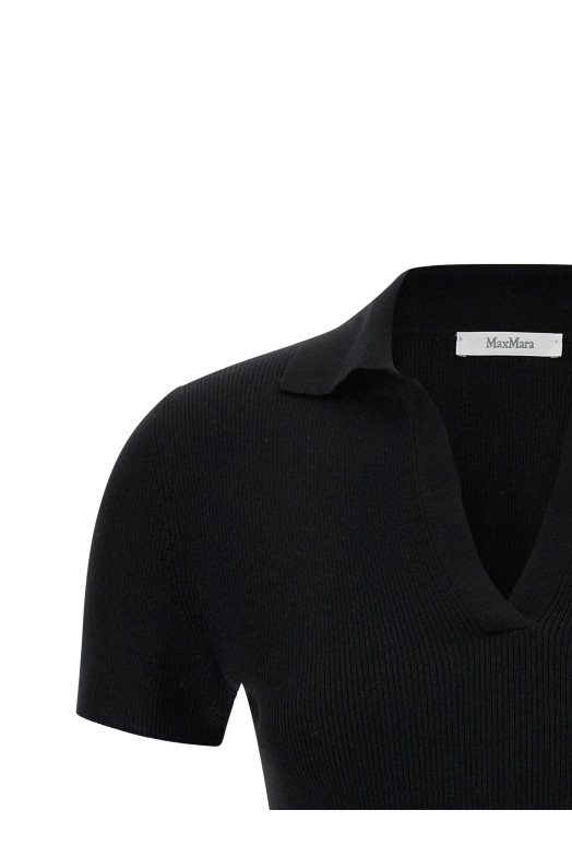 Рубашка-поло «Mxmalbero» Черная 2611361171600006