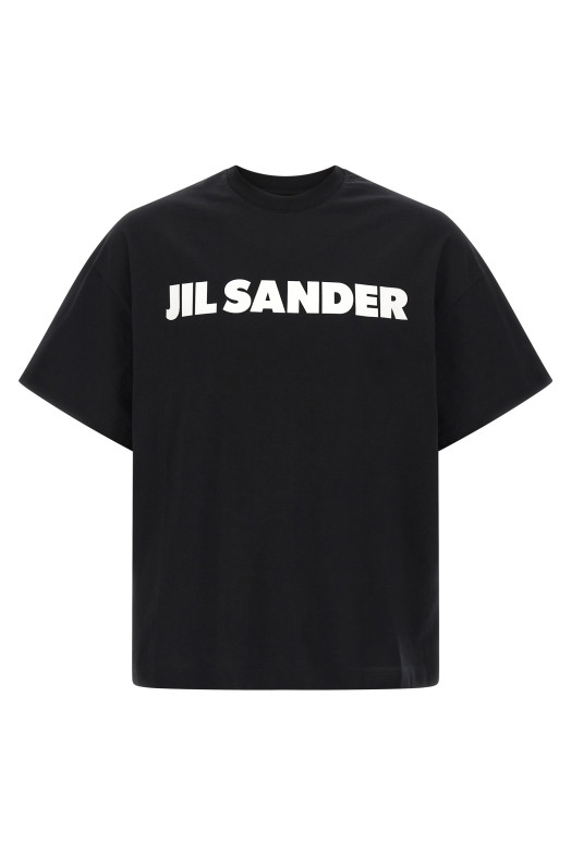 Футболка «Jil Sander» Черно-серая J22GC0221J20349001