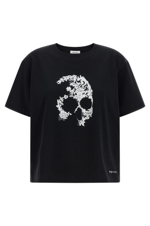 Футболка «Skull» Черно-серая 858340QZAQP0901