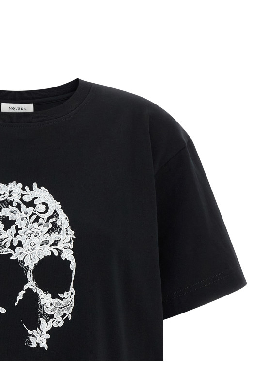 Футболка «Skull» Черно-серая 858340QZAQP0901