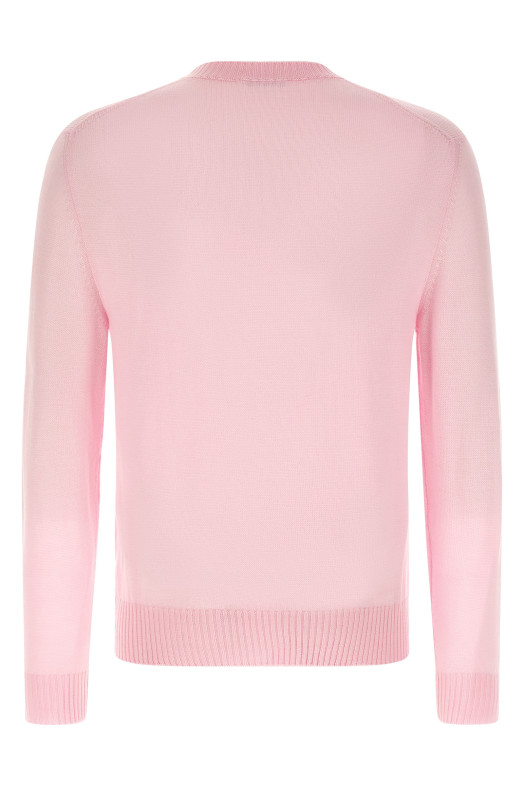 Свитер с вышитым логотипом Розовый JIL SANDER J47GP0189J14772664