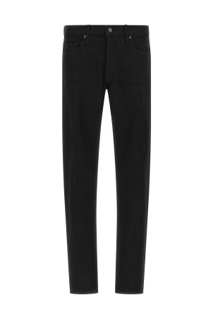 Джинси з прямими штанинами Чорні TOM FORD DPH001DMC084NAB
