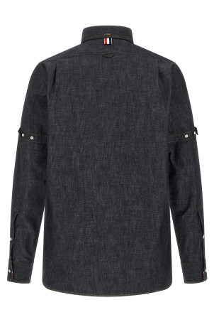 Джинсова сорочка Синя THOM BROWNE MWL435SF1105415