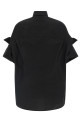 Turned-up cuffed shirt Black