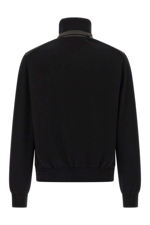 Бомбер из мериносовой шерсти Черный TOM FORD KZY015YMW135NAA
