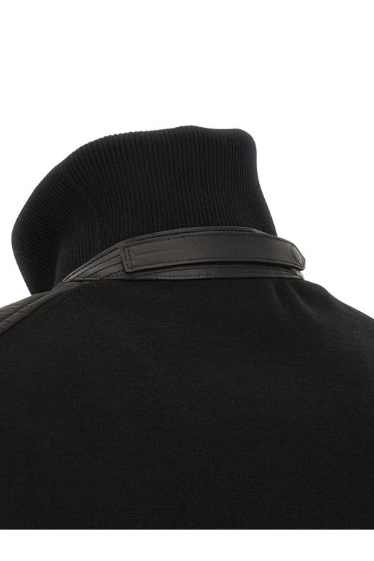 Бомбер из мериносовой шерсти Черный TOM FORD KZY015YMW135NAA