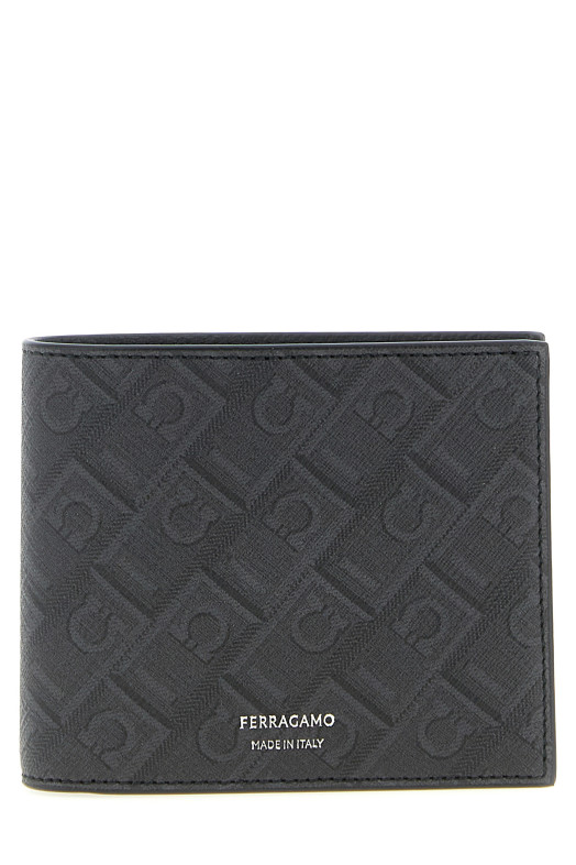 Кошелек «Ferragamo Monogram» Черный 780324NEROGRIGIO