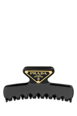Black metal hair clip Black PRADA (1IF103K9D)
