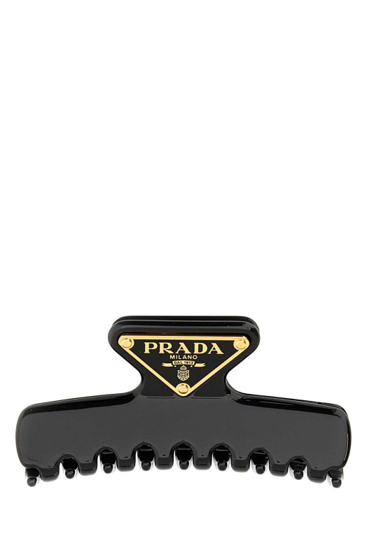 Black metal hair clip Black PRADA (1IF103K9D)