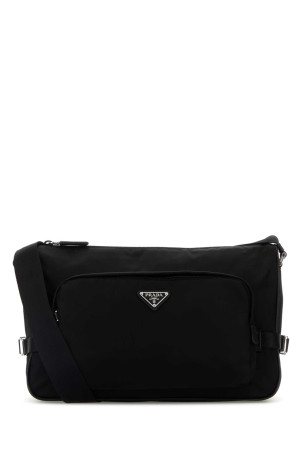 Black Re-Nylon large crossbody bag Black PRADA (2VH1912DMG)