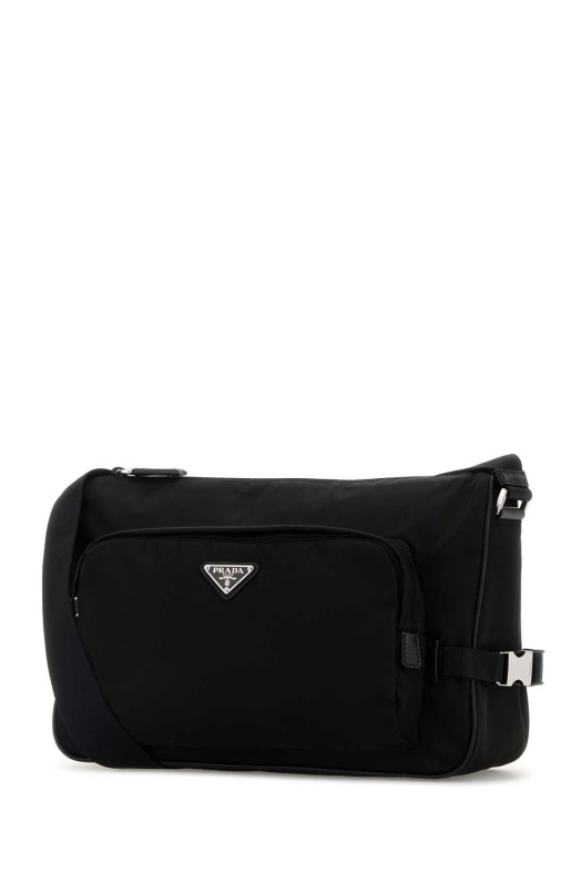 Black Re-Nylon large crossbody bag Black PRADA (2VH1912DMG)