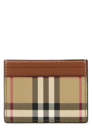 Printed canvas card holder BURBERRY (8109801)