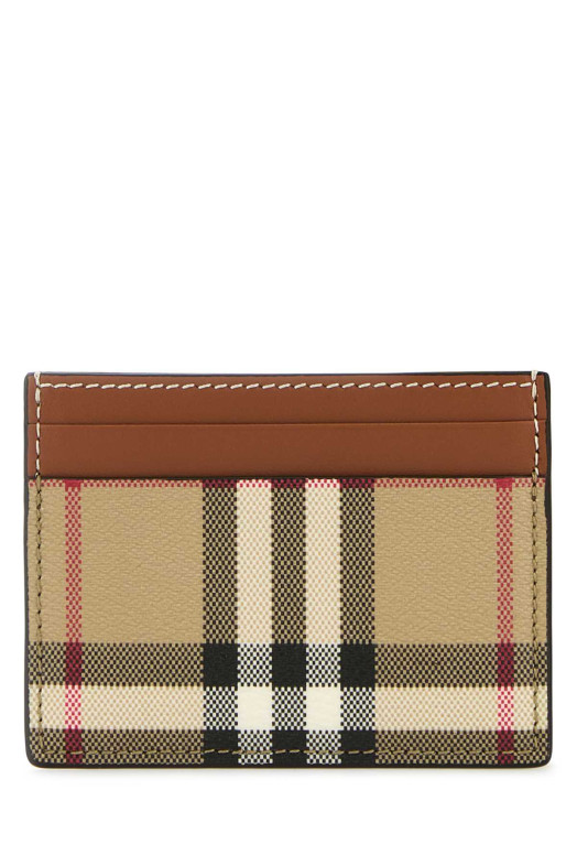 Printed canvas card holder BURBERRY (8109801)